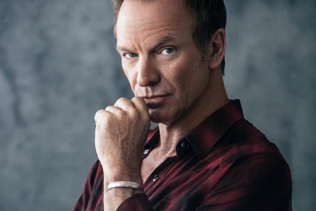 Sting has also been announced as patron