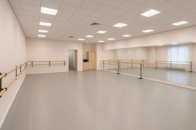 Studio inspiration -an image of what the dance space will look like once complete