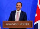 Matt Hancock will take a Downing Street press conference today