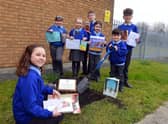 Pupils at St James in Hebburn have buried their time capsule.