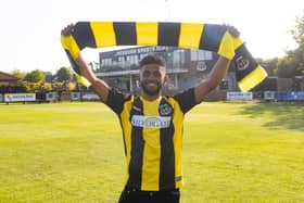 Hebburn Town have announced the signing of highly-rated Consett forward Ali Alshabeeb. (Photo credit: Hebburn Town)