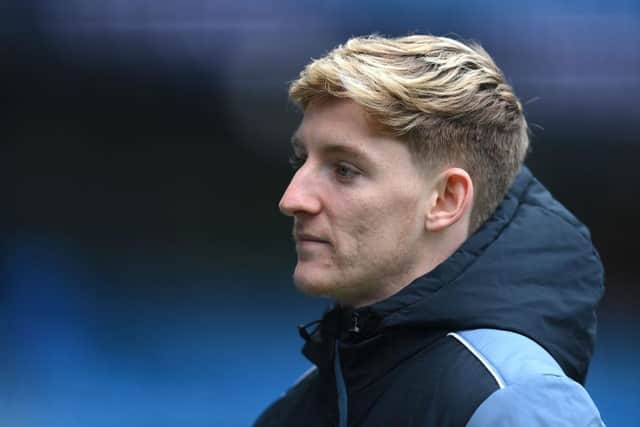 Newcastle United's Anthony Gordon at the Etihad Stadium last weekend.