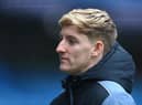Newcastle United's Anthony Gordon at the Etihad Stadium last weekend.