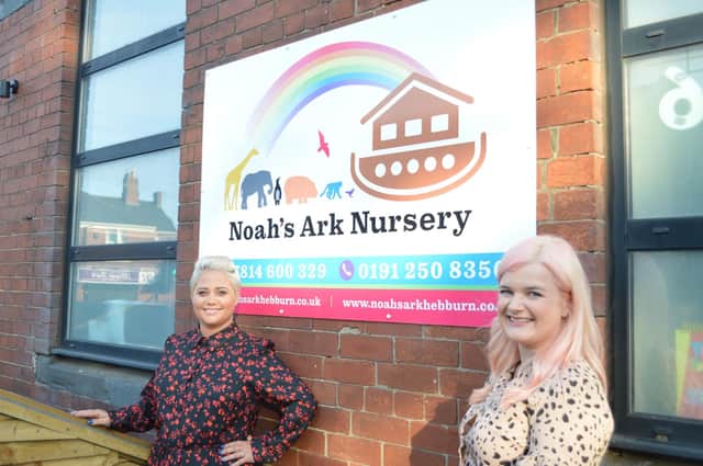 Nicola George, Owner of Noah’s Ark Nursery, with Amy Borril, Nursery Manager.