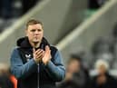 Newcastle United head coach Eddie Howe has faced questions over the club's ownership.