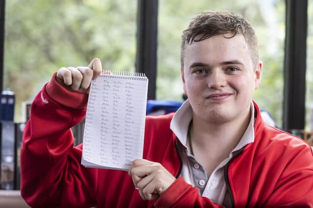 Henry Gray, 23, has been diagnosed with lexical-gustatory synaesthesia.