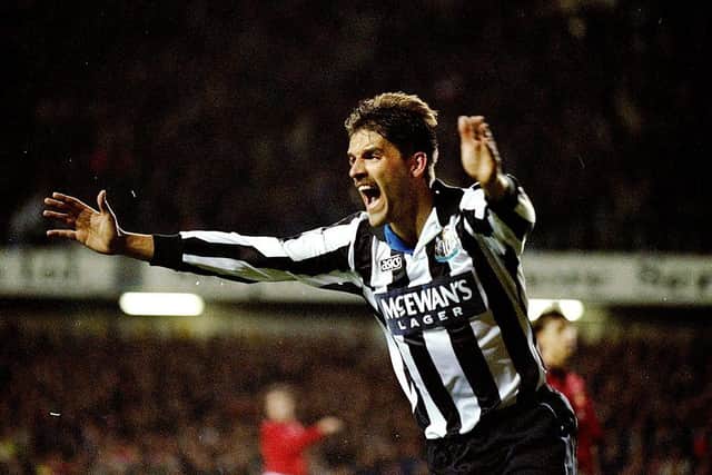 Former Newcastle United defender Philippe Albert. (Credit: Mike Hewitt/Allsport)