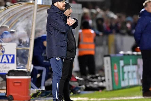 Bristol Rovers manager Ben Garner