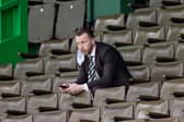 Nick Hammond watches on from the stands during his time at Celtic (Photo by Craig Williamson / SNS Group)