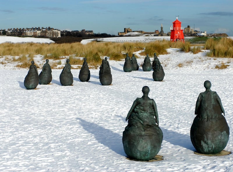 A seasonal view of the Groyne in 2010.
