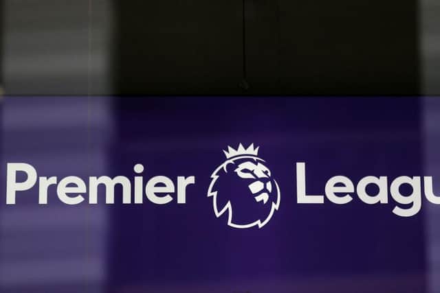 The headquarters of the English Premier League  (Photo by Isabel Infantes / AFP) (Photo by ISABEL INFANTES/AFP via Getty Images)