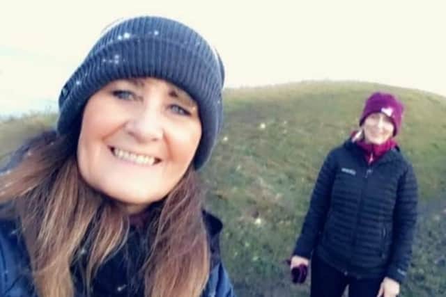 Debra and Karen, who are taking on a virtual walk to thank GNAAS