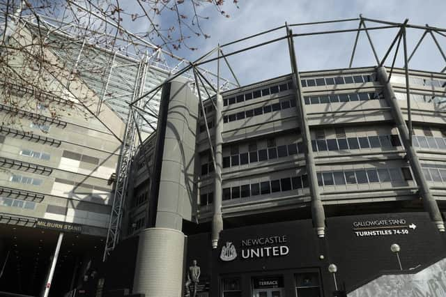 St James's Park, the home of Newcastle United. (Photo by David Rogers/Getty Images)