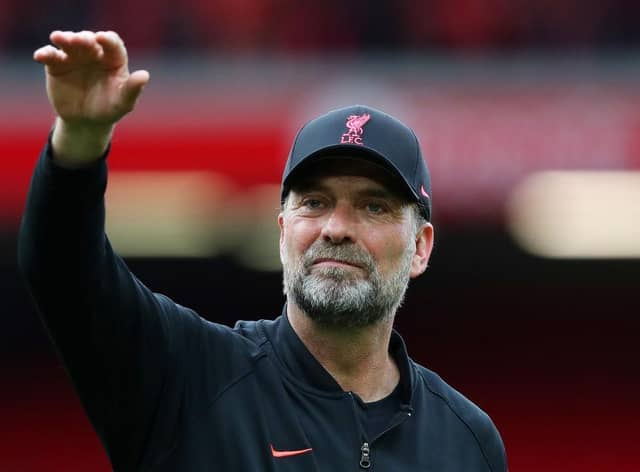 Liverpool manager Jurgen Klopp.