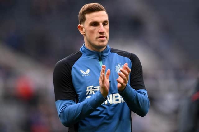 Newcastle United signed striker Chris Wood from Burnley.