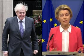 A joint statement from Prime Minister Boris Johnson and European Commission president Ursula von der Leyen has confirmed that trade talks will continue. Photo: PA.