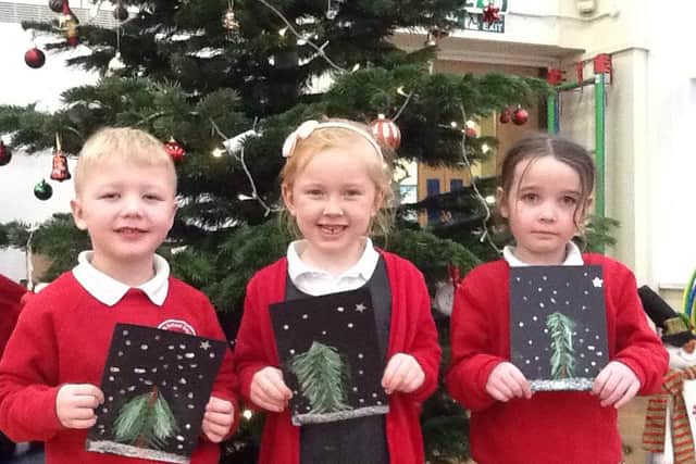 Blue class pupils' letters