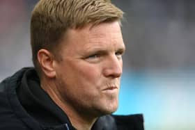 Newcastle United head coach Eddie Howe supported Everton growing up.
