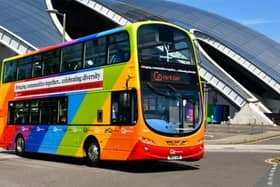 Go North East pride bus