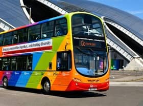Go North East pride bus