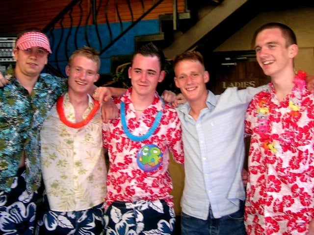 Friends having fun in 2005. Photo: Wayne Groves.