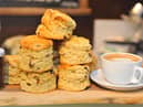 Coffee and scones.