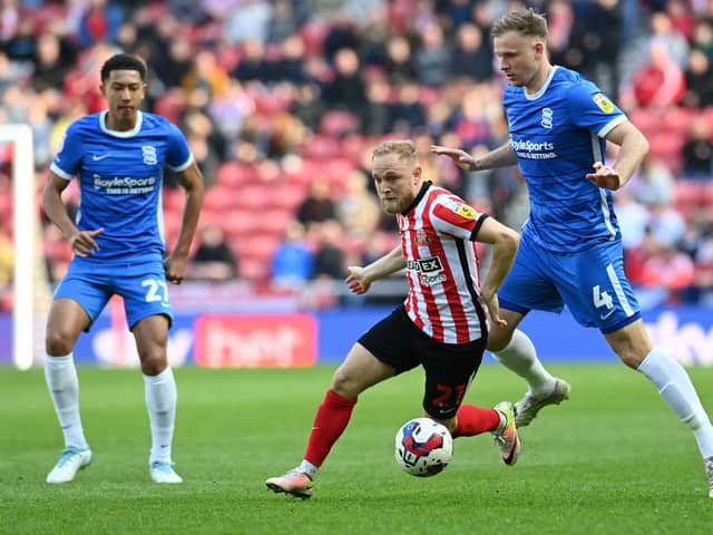 Alex Pritchard playing for Sunderland against Sunderland. Picture by FRANK REID