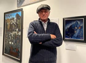 Bob Olley has donated a collection of his paintings to South Shields Museum and Art Gallery