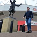 The walk will conclude at the Stadium of Light's Stokoe statue