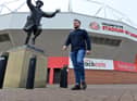 The walk will conclude at the Stadium of Light's Stokoe statue