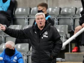 Newcastle United head coach Steve Bruce. (Photo by CLIVE BRUNSKILL/POOL/AFP via Getty Images)