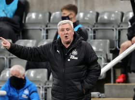 Newcastle United head coach Steve Bruce. (Photo by CLIVE BRUNSKILL/POOL/AFP via Getty Images)