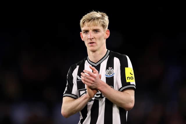 Anthony Gordon has been in fine form for Newcastle United this season. 