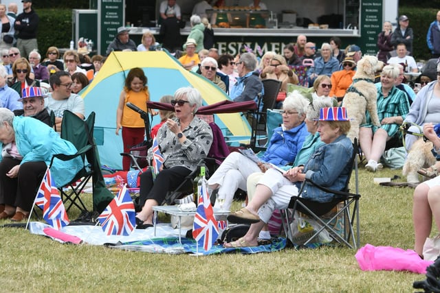 Proms in the Park in South Shields on Sunday.