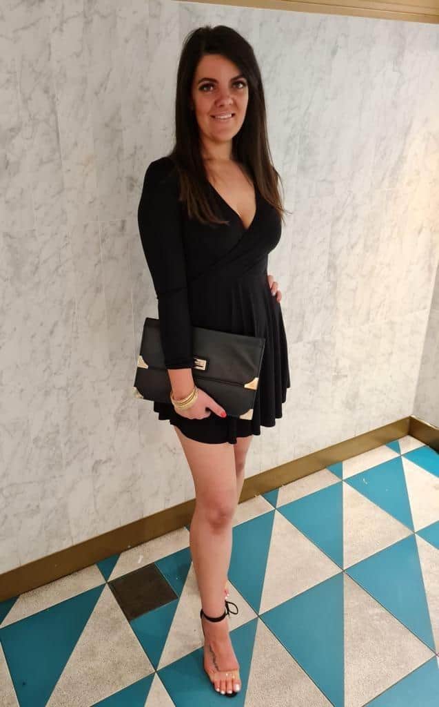 Nikola after losing the weight.