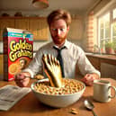 Breakfast of champions? Every wondered what's in a box of Golden Grahams? Don't be surprised if it's Graham.