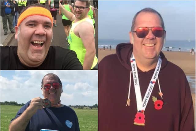 Wayne Groves who is planning a 10-mile charity challenge.