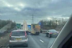 Emergency Services at the scene of A19 collision.