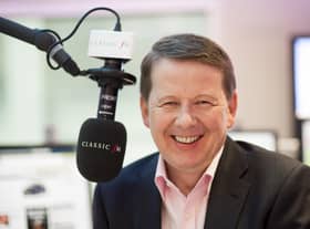 Bill Turnbull, pictured during his time working on Classic FM, has died at the age of 66, his family announced on Thursday, September 1. Picture: PA.