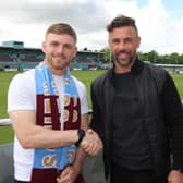 New signing Mackenzie Heaney alongside Kevin Phillips