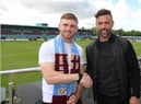 New signing Mackenzie Heaney alongside Kevin Phillips