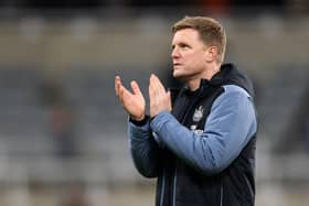 Eddie Howe, manager of Newcastle United. (Photo by George Wood/Getty Images).