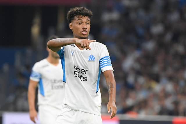 Newcastle United reportedly wanted to sign Marseille midfielder Boubacar Kamara in the summer. (Photo by NICOLAS TUCAT/AFP via Getty Images)