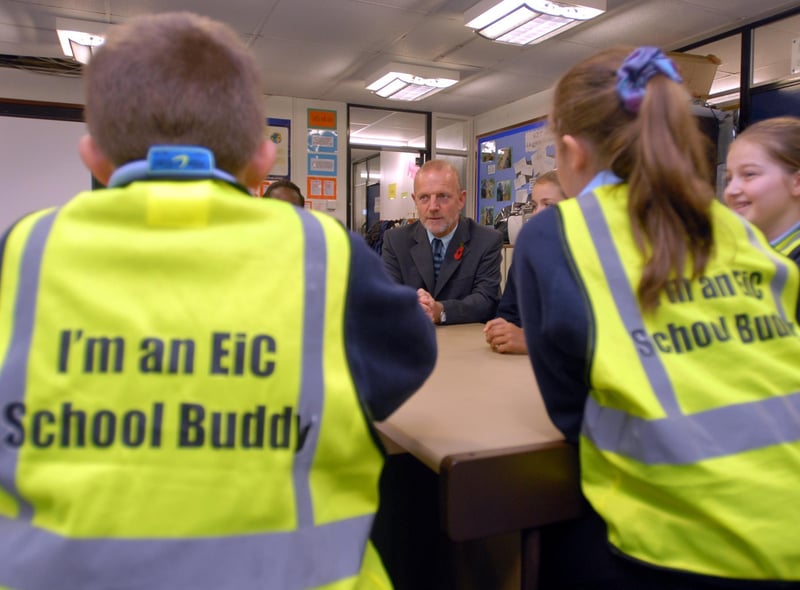 A brilliant reminder of the school buddy scheme. Were you a member of it?