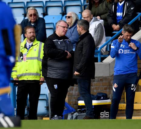 Lee Johnson and Steve Evans.