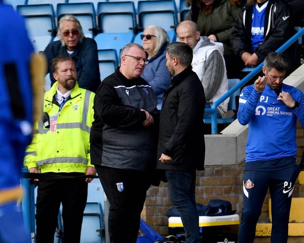 Lee Johnson and Steve Evans.
