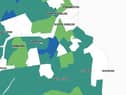 These are the areas of South Tyneside with the lowest Covid-19 cases.