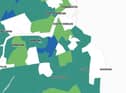 These are the areas of South Tyneside with the lowest Covid-19 cases.