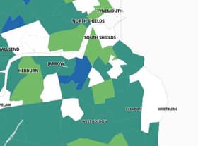 These are the areas of South Tyneside with the lowest Covid-19 cases.