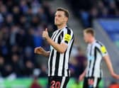 Chris Wood joined Nottingham Forest from Newcastle United - but the Magpies have been left 'dangerously short' up-front (Photo by Marc Atkins/Getty Images)